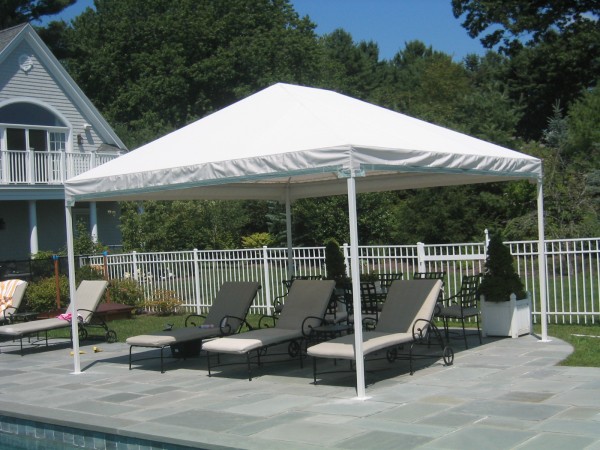 Canopy by Leavitt & Parris for pool area covering